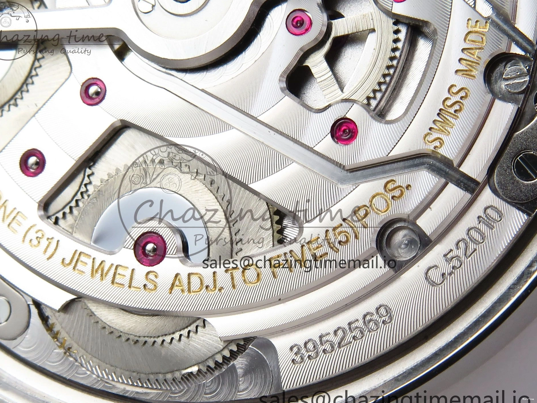 MIROTIME 0314 Portugieser Auto IWC0562B APSF 1:1 Best Edition Gold Dial on SS Bracelet A Reliable 6996